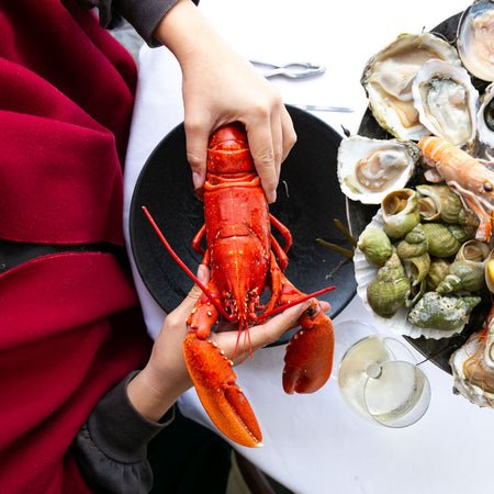 CRUSTACÉS, Plateau de fruits de mer