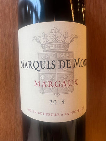 Marquis de Mons (Rouge) - 2018 - Margaux