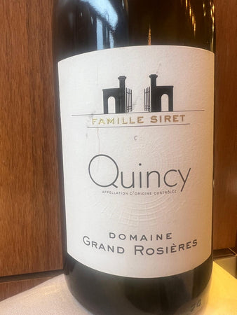 Quincy Blanc - 2023 - Domaine Grand Rosières - Famille Siret