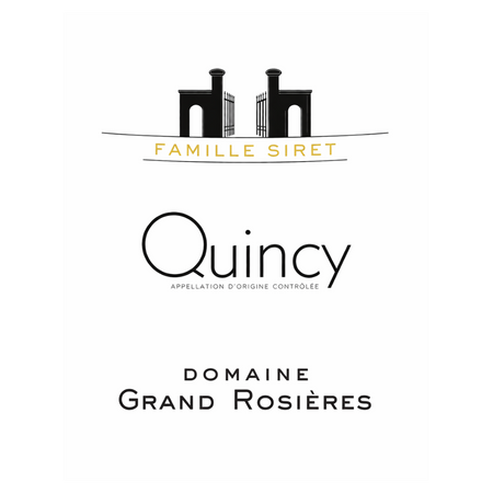 Quincy Blanc - 2023 - Domaine Grand Rosières - Famille Siret