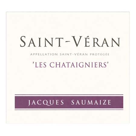 Saint-Véran - 2023 - Les Chataigniers - Domaine Jacques Saumaize