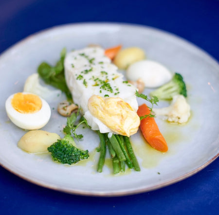 AÏOLI de Skrei, légumes d'hiver & petits bulots