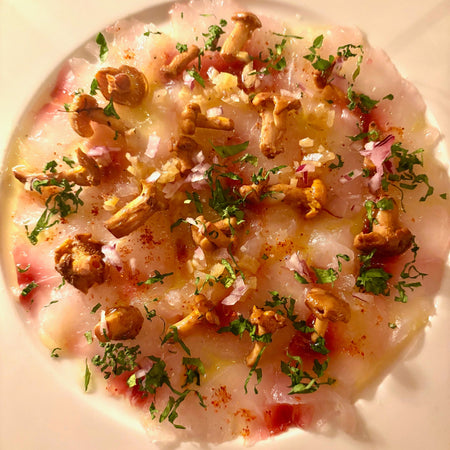 Carpaccio de Mulet de Roche