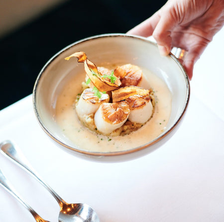 Noix de Saint-Jacques rôties,